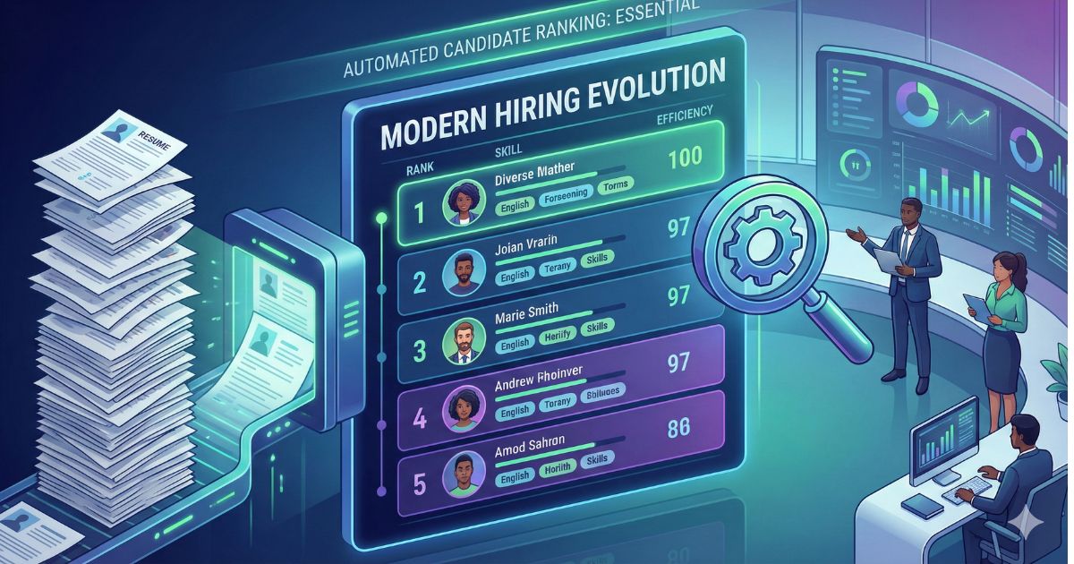 Automated candidate ranking